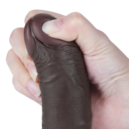 Фаллоимитатор Sliding-Skin Dual Layer Dong 7.5", 19.5 см